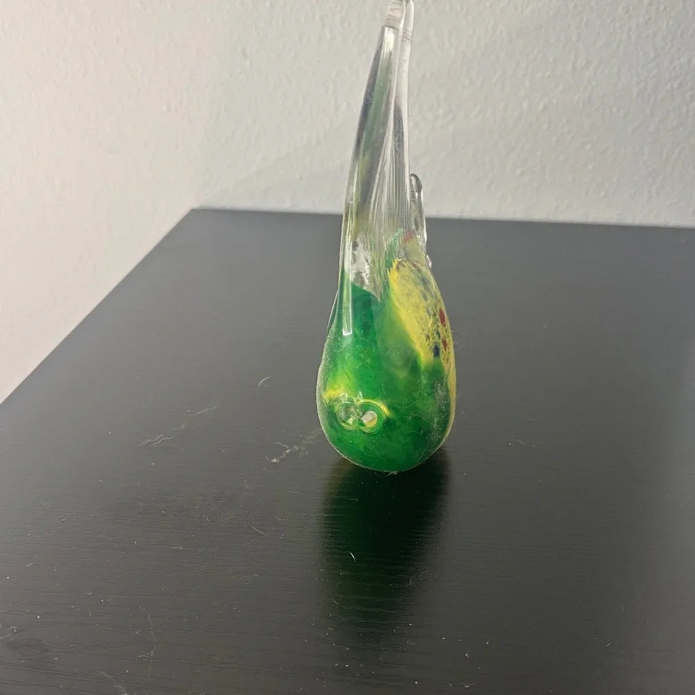 Colorful Glass Fish Figurine
